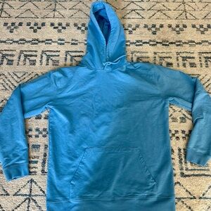 NN07 MEN BARROW Hoodie sweatshirt sz medium in heather blue